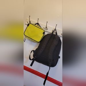 Bag pack with Lunch bag